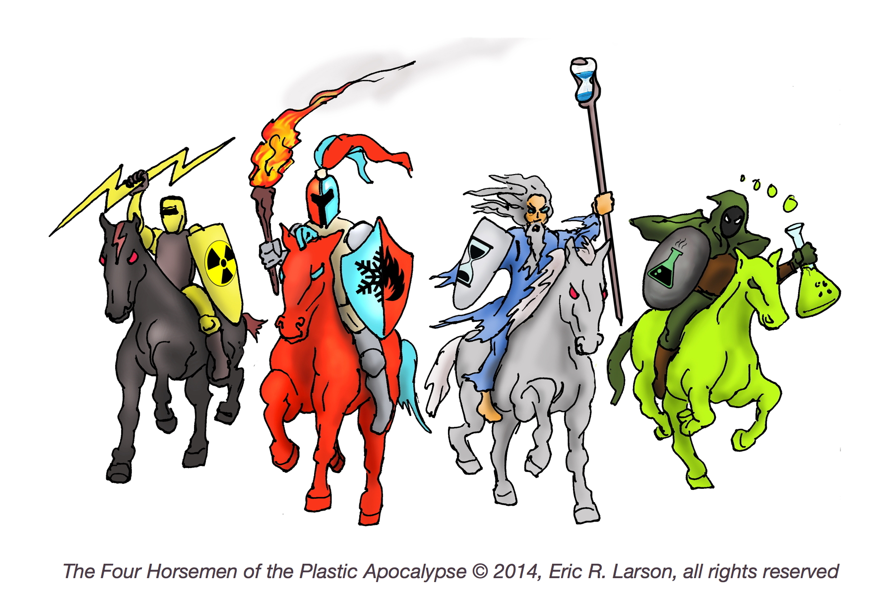 The Four Horsemen of the Plastic Apocalypse